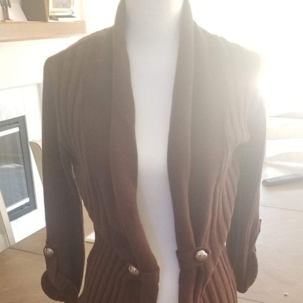 Dress Barn / Medium / Brown Cardigan